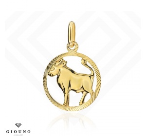 Złota zawieszka znak zodiaku BYK pr 585