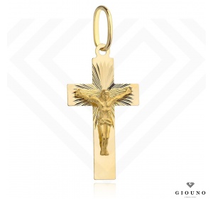 Złoty krzyżyk 585 z figurką Jezusa