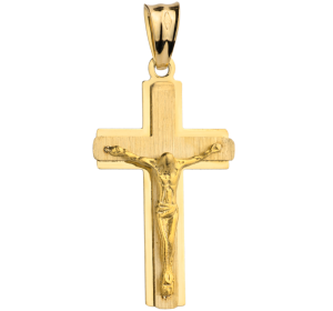 Złoty krzyżyk 585 z Jezusem